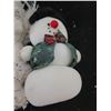 Image 8 : Qty Approx. 19 Christmas Tree Ornaments: Owls, Snowmen, Reindeer, etc