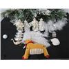 Image 2 : Qty Approx. 12 Christmas Tree Ornaments: Wise Men, Reindeer, Peacocks, etc