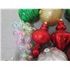 Image 8 : Qty Approx. 30 Christmas Tree Ornaments: Balls, Grapes, Spheres, etc