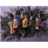Image 2 : Qty 4 Christmas Tree Ornaments: Egypt Theme Queen, Mummy, Angel, Cat