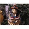 Image 8 : Qty 4 Christmas Tree Ornaments: Egypt Theme Queen, Mummy, Angel, Cat