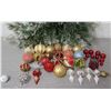 Image 1 : Qty Approx. 38 Christmas Tree Ornaments: Balls, Spheres, Snowflakes, etc
