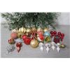 Image 2 : Qty Approx. 38 Christmas Tree Ornaments: Balls, Spheres, Snowflakes, etc