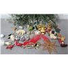Image 1 : Qty Approx. 23 Christmas Tree Ornaments: Bears, Birds, Zebras, etc