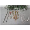 Image 2 : Qty Approx. 9 Christmas Tree Ornaments: Long Icicles, Shells, Open Lei, etc