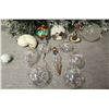 Image 1 : Qty Approx. 12 Christmas Tree Ornaments: Shells, Oahu Scenes, Clear Balls, etc