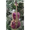 Image 1 : Jay Strongwater Christmas Tree Ornament Beaded Violin 6" Long