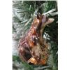 Image 8 : Jay Strongwater Christmas Tree Ornament Beaded Raccoon 3.5" Diameter