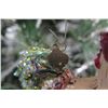 Image 2 : Jay Strongwater Christmas Tree Ornament Beaded Chicken 4" Long