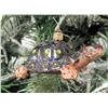 Image 1 : Jay Strongwater Christmas Tree Ornament Beaded Turtle 4" Long