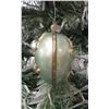 Image 1 : Jay Strongwater Christmas Tree Ornament Beaded Egg w/ Bird 4" Long