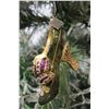 Image 2 : Jay Strongwater Christmas Tree Ornament Beaded Victorian Shoe 3" Long