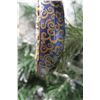 Image 8 : Jay Strongwater Christmas Tree Ornament Beaded Fan 5.5" Long