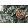 Image 2 : Jay Strongwater Christmas Tree Ornament Beaded Elephant 6" Long