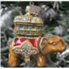 Image 1 : Jay Strongwater Christmas Tree Ornament Beaded Elephant 3.5" Long