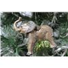 Image 2 : Jay Strongwater Christmas Tree Ornament Beaded Elephant 4.5" Long