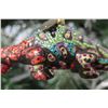 Image 8 : Jay Strongwater Christmas Tree Ornament Beaded Reptile 4" Long