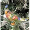 Image 1 : Jay Strongwater Christmas Tree Ornament Beaded Bird 4" Long