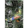 Image 8 : Jay Strongwater Christmas Tree Ornament Beaded Bird 4" Long