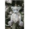 Image 2 : Jay Strongwater Christmas Tree Ornament Beaded Seated Bear 2" Long
