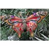 Image 2 : Qty 2 Jay Strongwater Christmas Tree Ornament Butterflies Approx. 4" Long