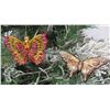 Image 1 : Qty 2 Jay Strongwater Christmas Tree Ornament Butterflies Approx. 4.5" Long