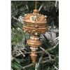 Image 1 : Jay Strongwater Christmas Tree Ornament Beaded Lamp Shape 5" Long