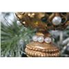 Image 8 : Jay Strongwater Christmas Tree Ornament Beaded Lamp Shape 5" Long