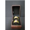 Image 2 : Qty 2 Jay Strongwater Christmas Napkin Rings w/ Crystals in Box (Retail $100)