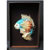 Image 1 : Jay Strongwater Christmas Tree Ornament Beaded Fish in Box 5" Long