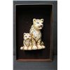 Image 1 : Jay Strongwater Christmas Tree Ornament Beaded 2 Jaguars in Box 5" Long