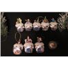 Image 2 : Qty Approx. 10 Christmas Tree Ornaments: Santas, Reindeer, Sledders, etc