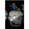 Image 8 : Qty Approx. 10 Christmas Tree Ornaments: Santas, Reindeer, Sledders, etc