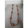 Image 2 : Red Beaded Necklace 26"