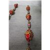 Image 8 : Red Beaded Necklace 26"