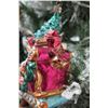 Image 8 : Qty 3 Christmas Tree Ornaments: 2 Santa on Sleigh & King 4.5"-6" Long