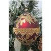 Image 2 : Qty 8 Christmas Tree Ornaments: Pineapples, Santa, Clock, Balls, Etc