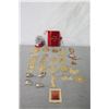 Image 2 : Qty Approx. 27 Christmas Tree Ornaments: Flat Metal, Whales, Snow Globe, etc