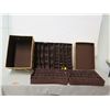 Image 2 : Ornament Storage Box w/ 3 Trays for Multiple Ornaments & Lid 22" x 14" Ht