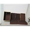 Image 2 : Ornament Storage Box w/ 3 Trays for Multiple Ornaments & Lid 22" x 14" Ht
