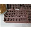 Image 8 : Ornament Storage Box w/ 3 Trays for Multiple Ornaments & Lid 22" x 14" Ht