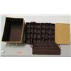 Image 1 : Ornament Storage Box w/ 3 Trays for Multiple Ornaments & Lid 22" x 14" Ht