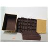 Image 2 : Ornament Storage Box w/ 3 Trays for Multiple Ornaments & Lid 22" x 14" Ht