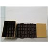 Image 3 : Ornament Storage Box w/ 3 Trays for Multiple Ornaments & Lid 22" x 14" Ht