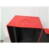 Image 10 : Frontgate Red Ornament Storage Box w/  Lid 32"x 18"x23"