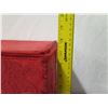 Image 13 : Frontgate Red Ornament Storage Box w/  Lid 32"x 18"x23"