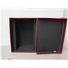 Image 1 : Frontgate Red Ornament Storage Box w/  Lid 32"x 18"x23"