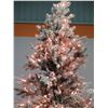 Image 15 : Full-Size Artificial Flocked & Lighted Christmas Tree