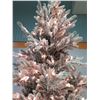 Image 4 : Full-Size Artificial Flocked & Lighted Christmas Tree