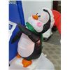 Image 16 : Life-Size Air Blown Santa & Penguins on Mailbox Yard Decorations
